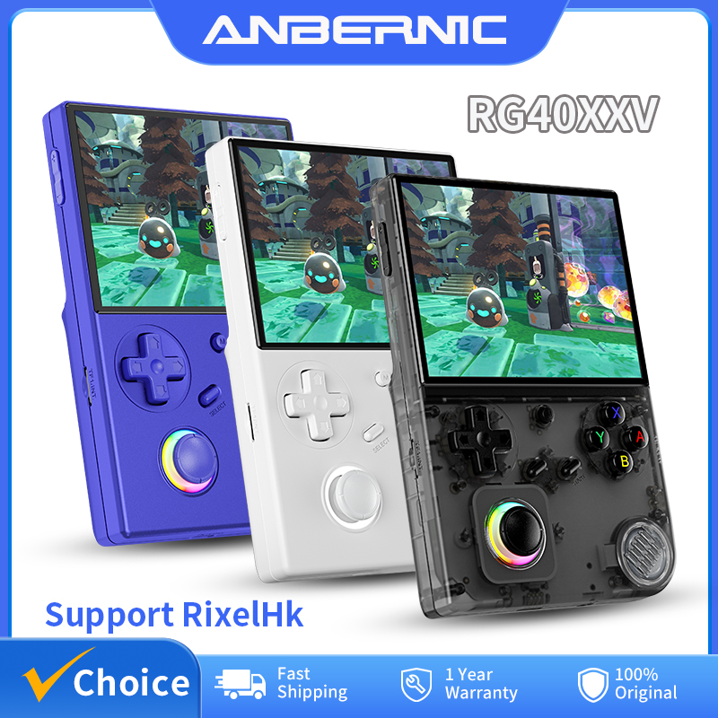 ANBERNIC RG40XXV Retro Handhel - Retro Gaming Os のレビューと価格