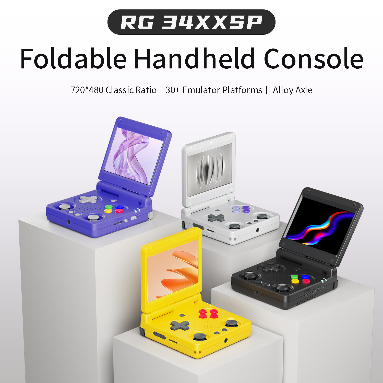 Anbernic RG34XXSP RG35XXSP Fli - Retro Gaming Os のレビューと価格
