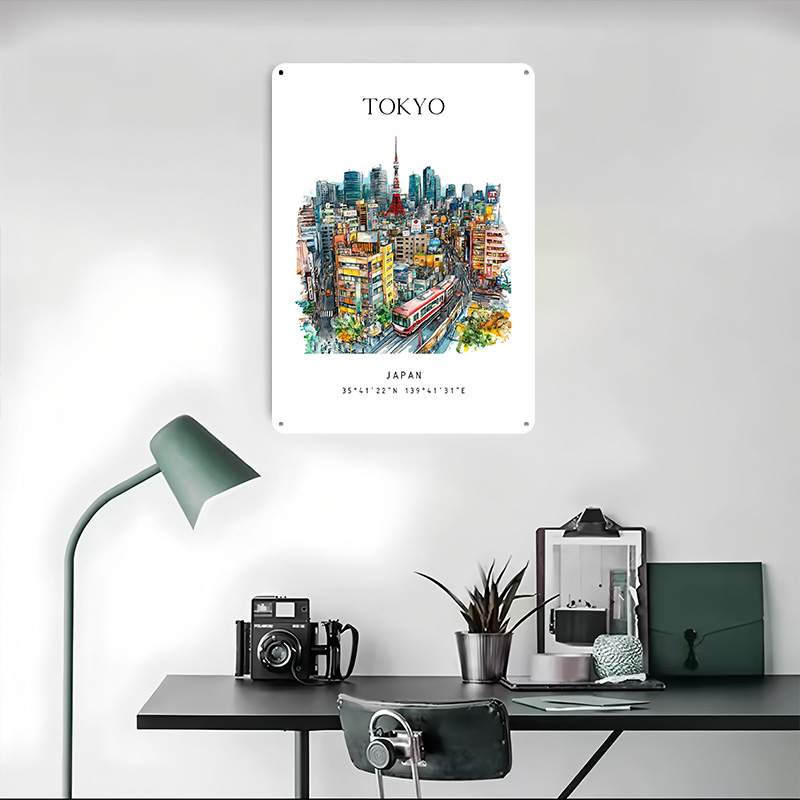 Tokyo Japan Travel Printed Pos - Retro Gaming Tokyo のレビューと価格