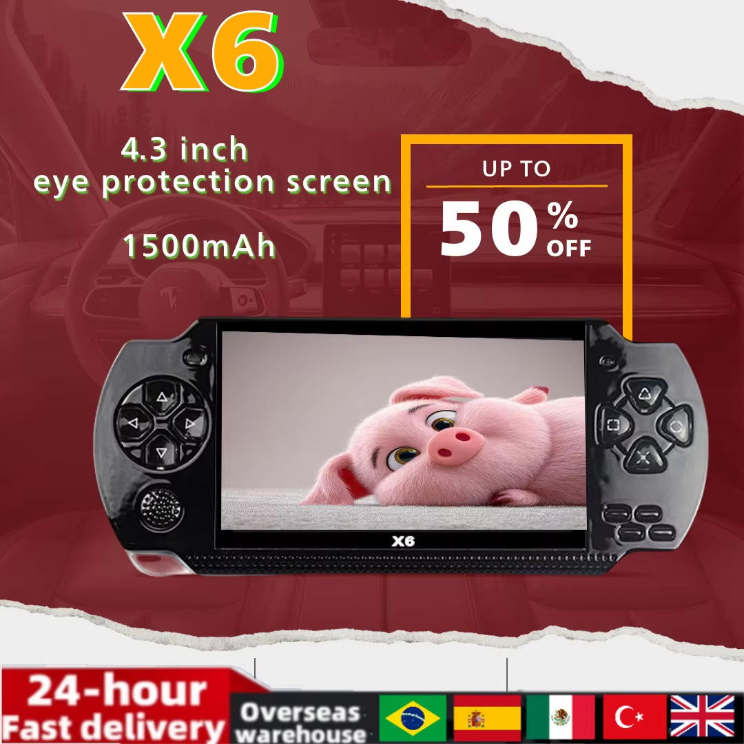 X6 Retro Handheld Game Console - Retro Gaming X6 のレビューと価格