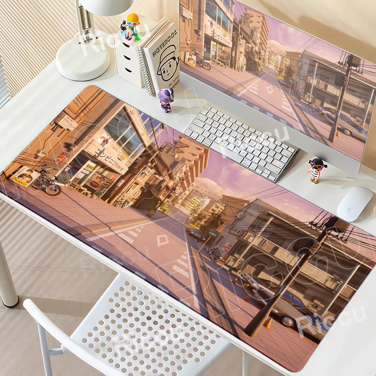 Retro Anime Street View Mousep - Retro Gaming Tokyo のレビューと価格