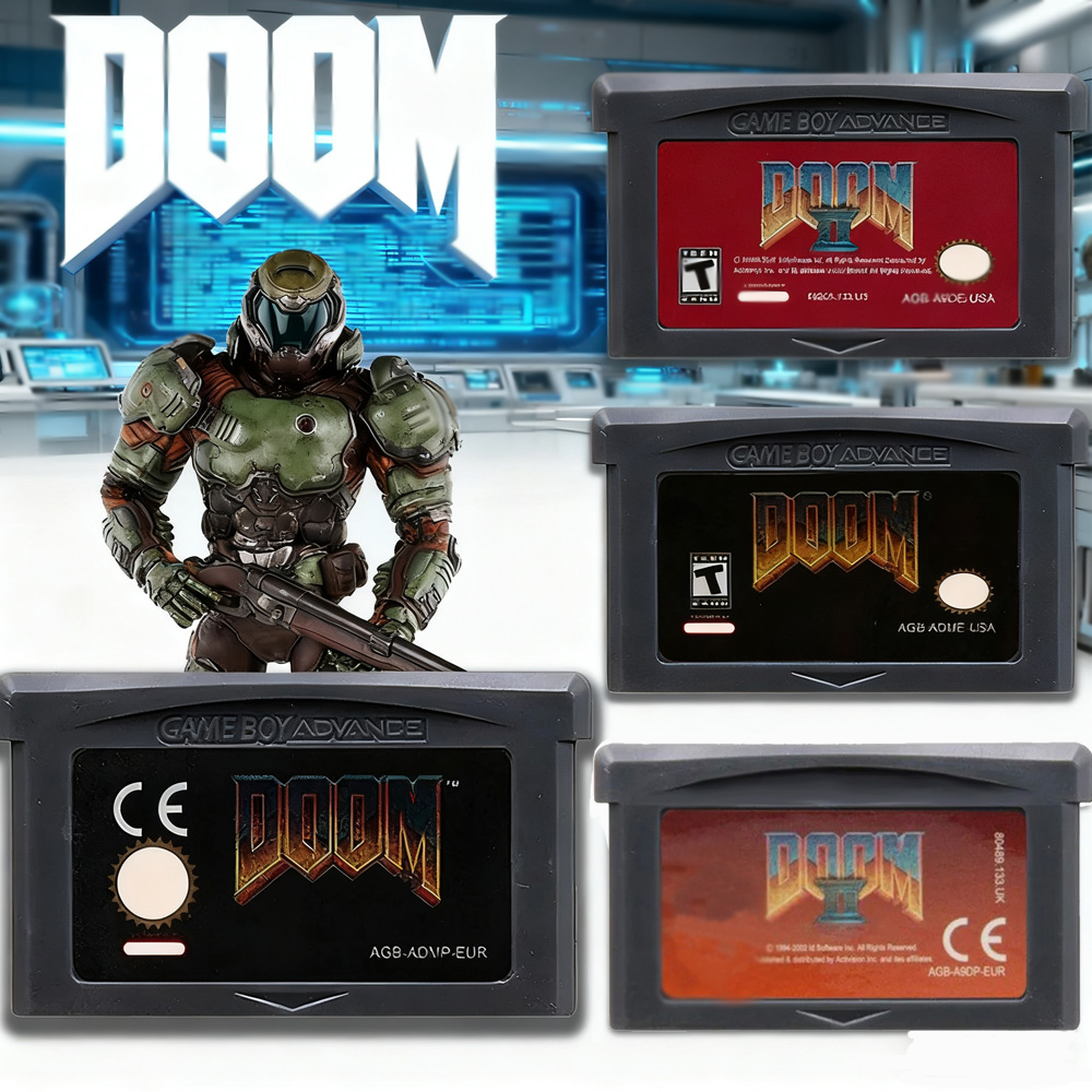 DOOM Series 32 Bit GBA Game Ca - Retro Gaming Expo のレビューと価格