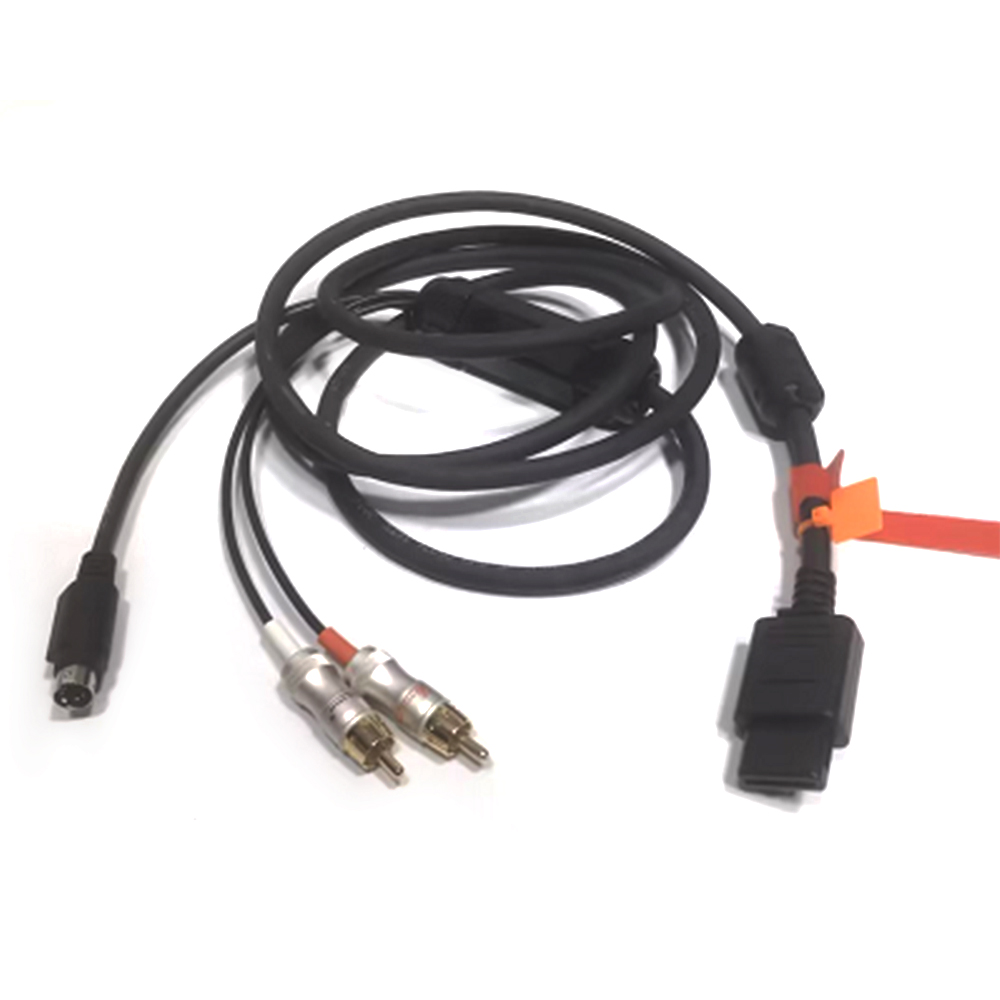 SFC N64 NGC S-Video Cable Shie - Retro Gaming Expo のレビューと価格
