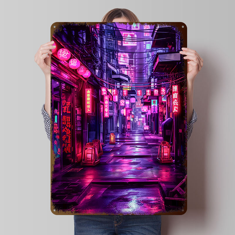 Tokyo Nights Cyberpunk Poster  - Retro Gaming Tokyo のレビューと価格