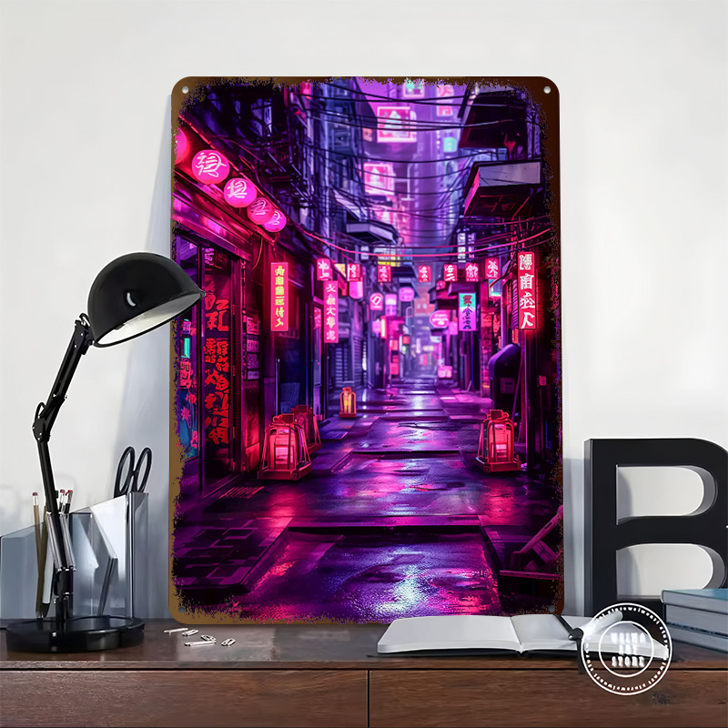 Tokyo Nights Cyberpunk Poster  - Retro Gaming Tokyo のレビューと価格