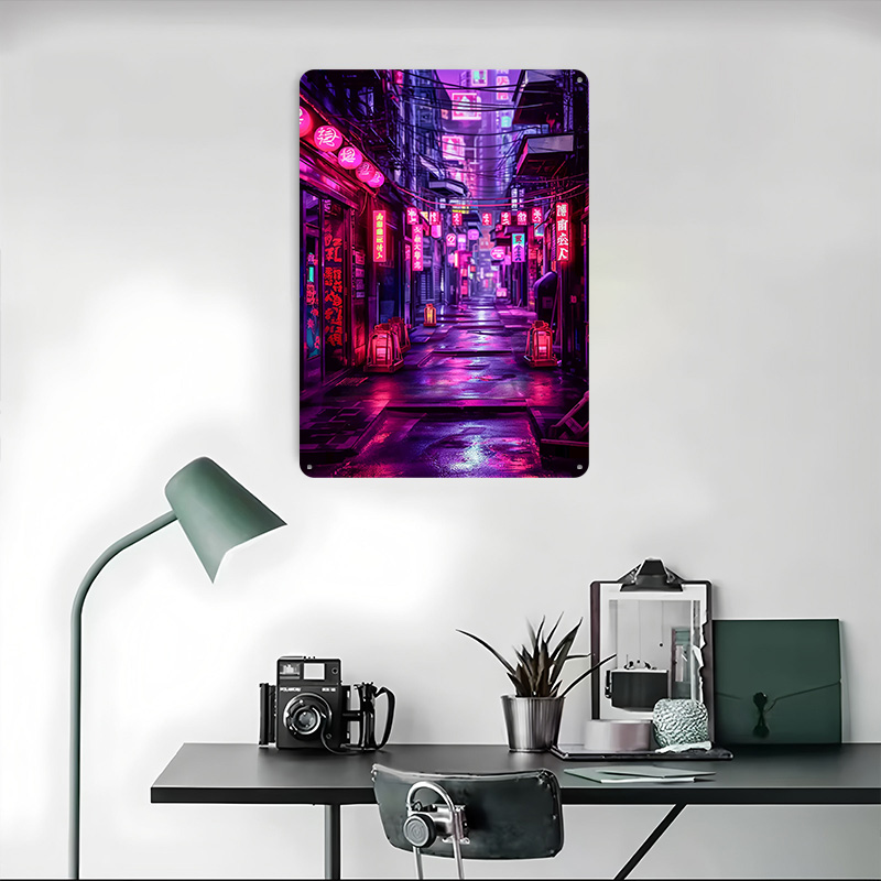 Tokyo Nights Cyberpunk Poster  - Retro Gaming Tokyo のレビューと価格