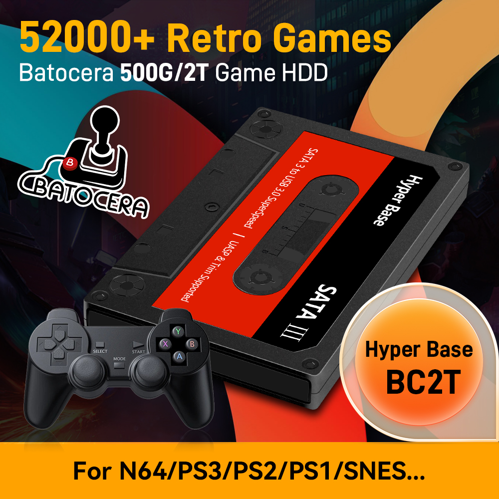 Batocera 500G/2T Emulator Game - Retro Gaming Os のレビューと価格