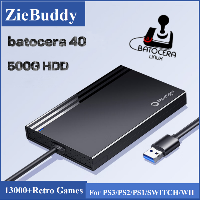 ZieBuddy Batocera 40 Linux 500 - Retro Gaming Os のレビューと価格