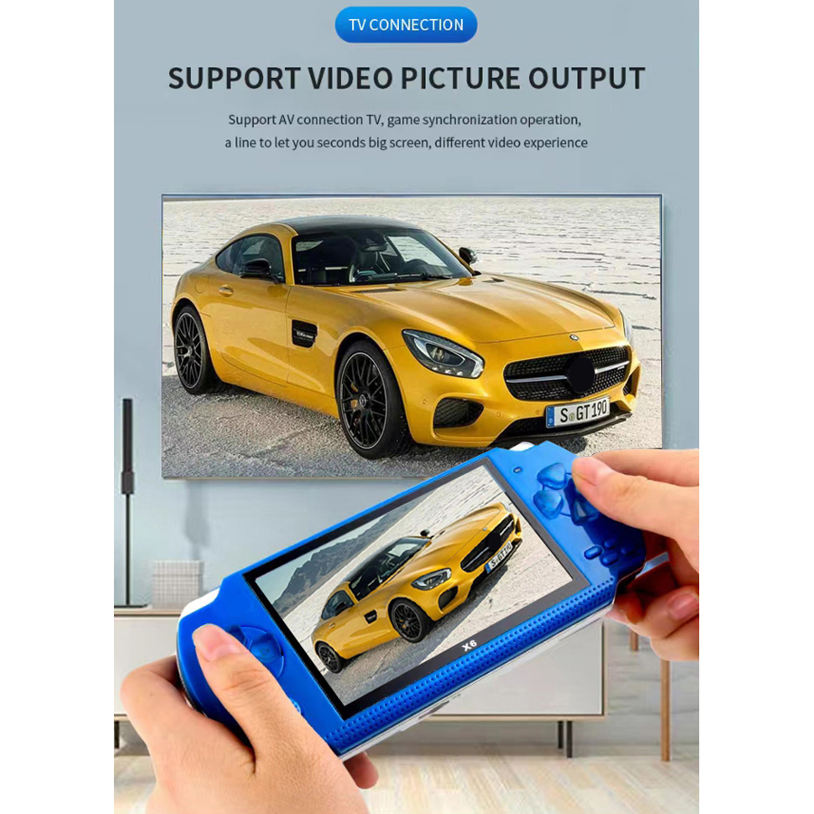 Handheld Portable Retro Video  - Retro Gaming X6 のレビューと価格
