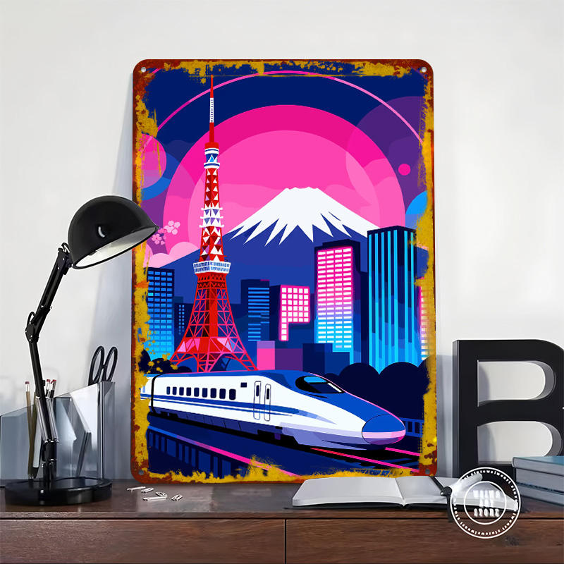 Tokyo Cityscape With Bullet Tr - Retro Gaming Tokyo のレビューと価格