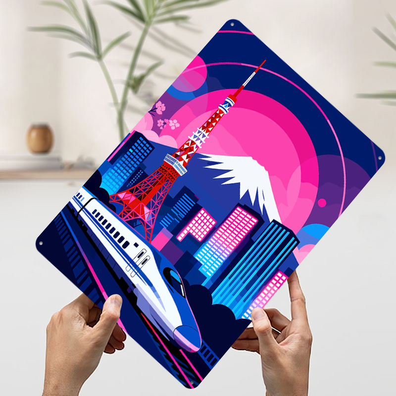 Tokyo Cityscape With Bullet Tr - Retro Gaming Tokyo のレビューと価格