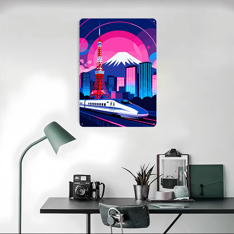 Tokyo Cityscape With Bullet Tr - Retro Gaming Tokyo のレビューと価格