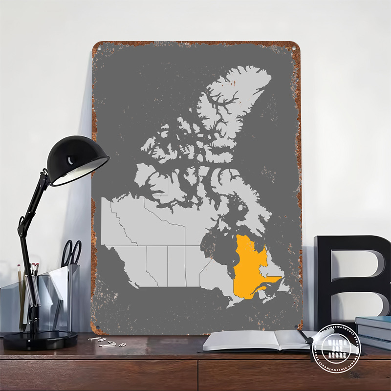 Map of Canada With Quebec High - Retro Gaming Quebec のレビューと価格