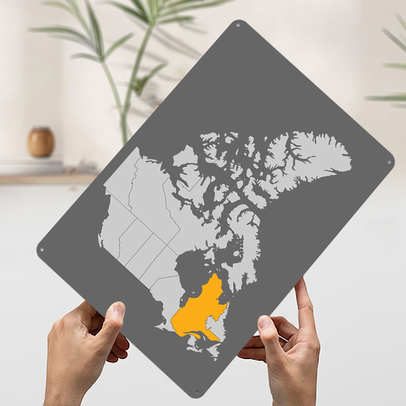 Map of Canada With Quebec High - Retro Gaming Quebec のレビューと価格