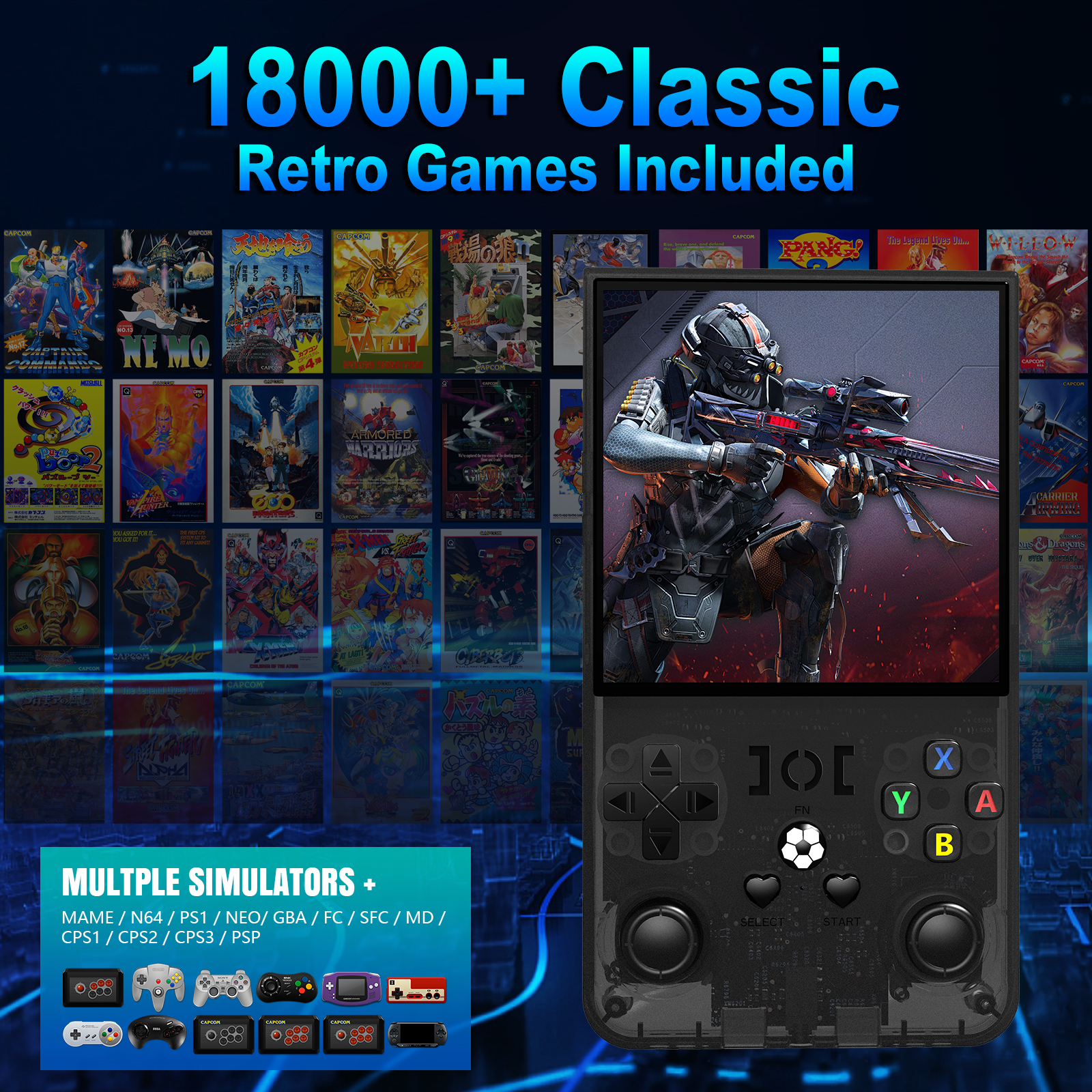 Open Source R36MAX Portable Vi - Retro Gaming Os のレビューと価格