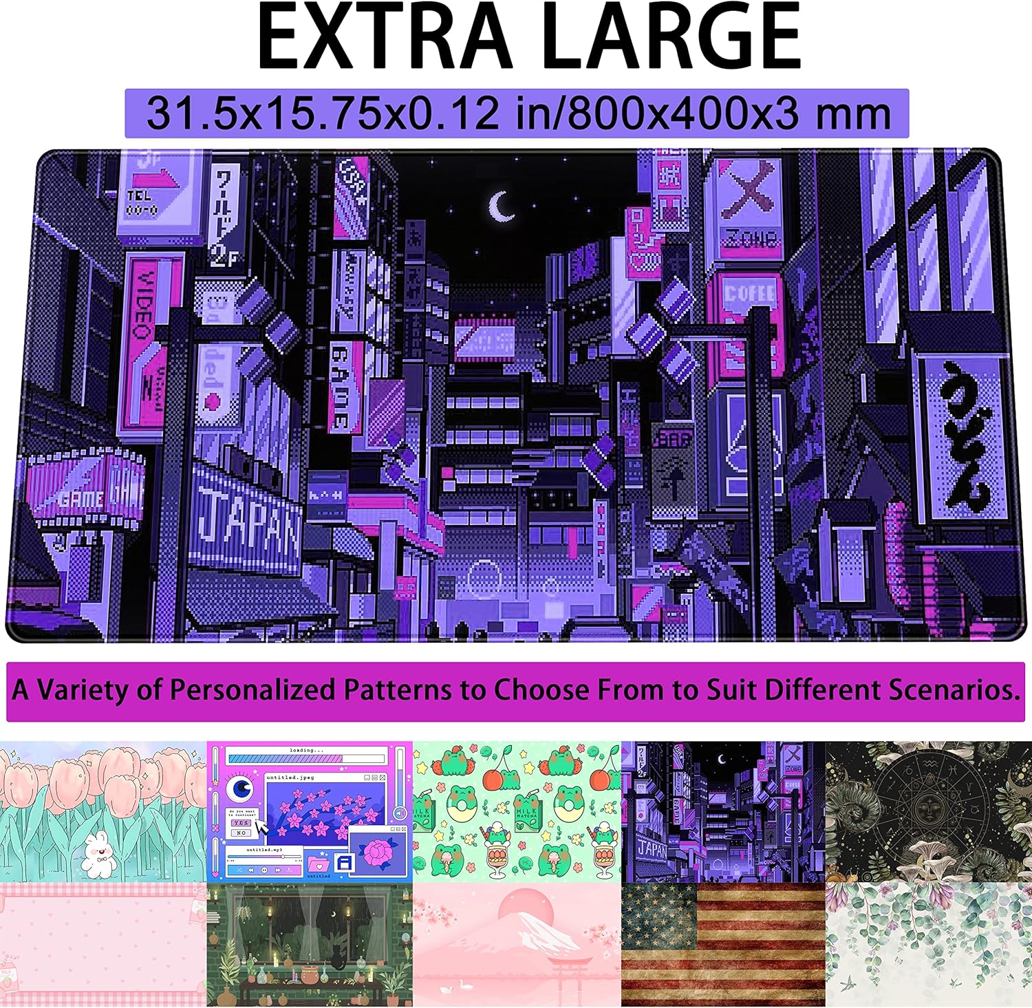 Tokyo Street Purple Neon Pixel - Retro Gaming Tokyo のレビューと価格