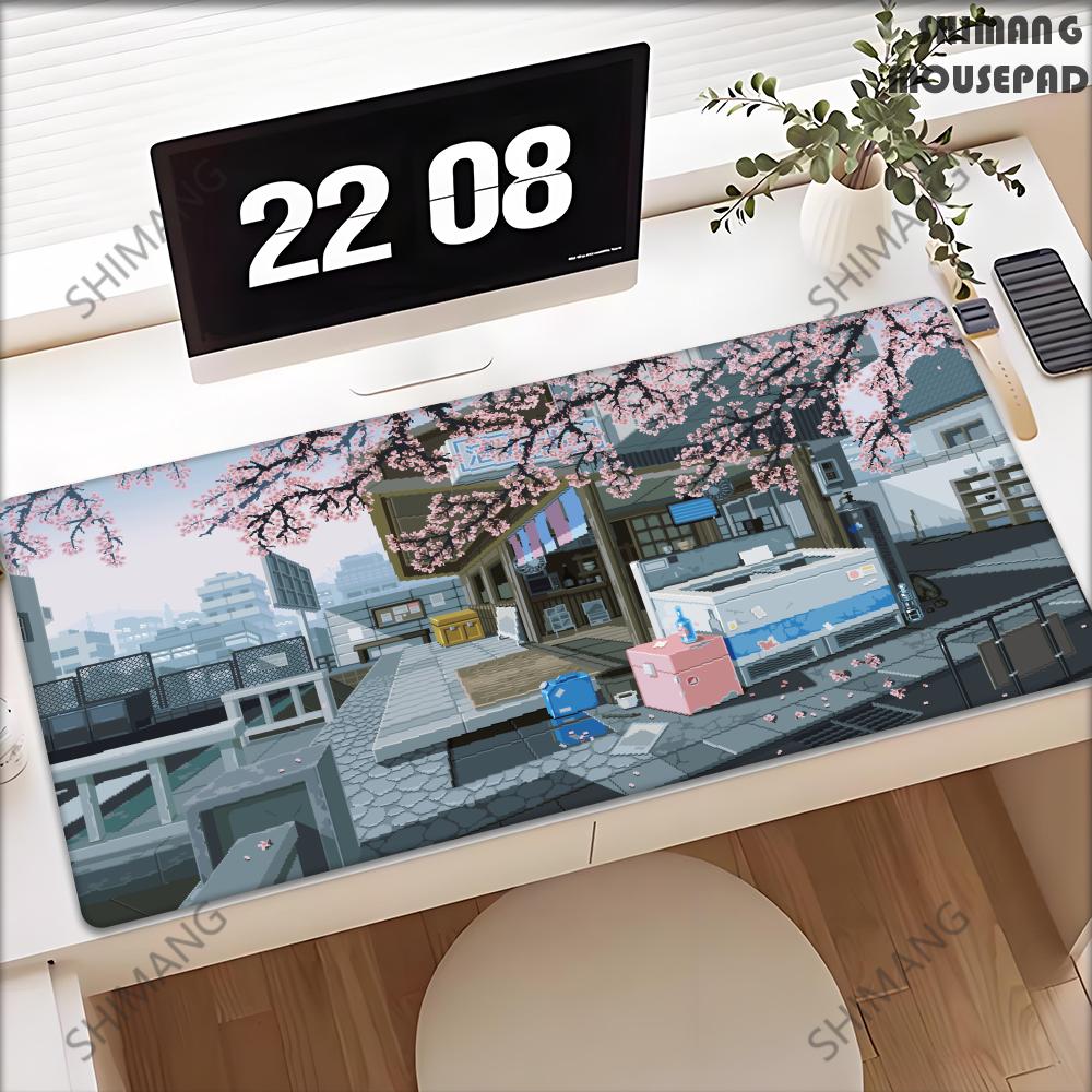 Retro Vaporwave Mousepad Neon  - Retro Gaming Tokyo のレビューと価格