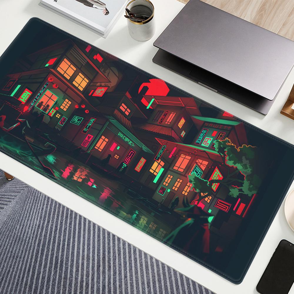 Retro Vaporwave Mousepad Neon  - Retro Gaming Tokyo のレビューと価格