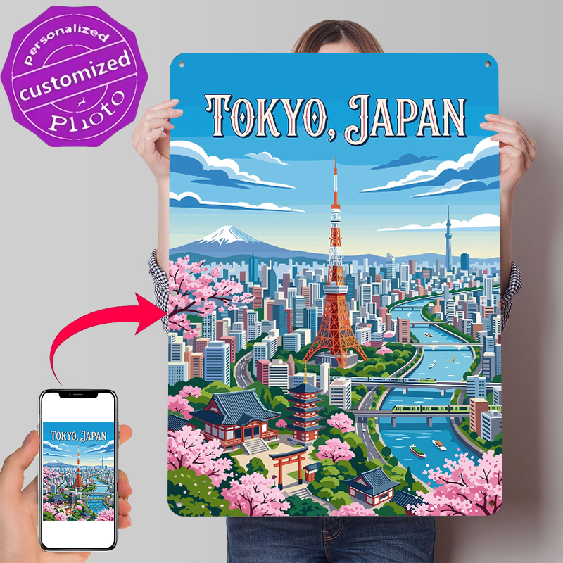 Tokyo Cityscape With Cherry Bl - Retro Gaming Tokyo のレビューと価格