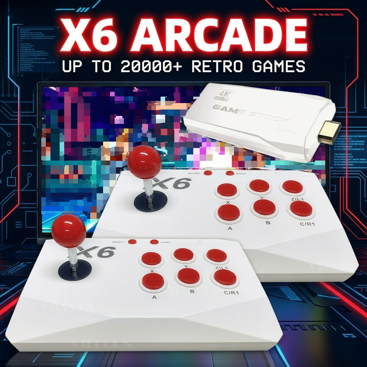 X6 Retro Video Game Console 2. - Retro Gaming X6 のレビューと価格