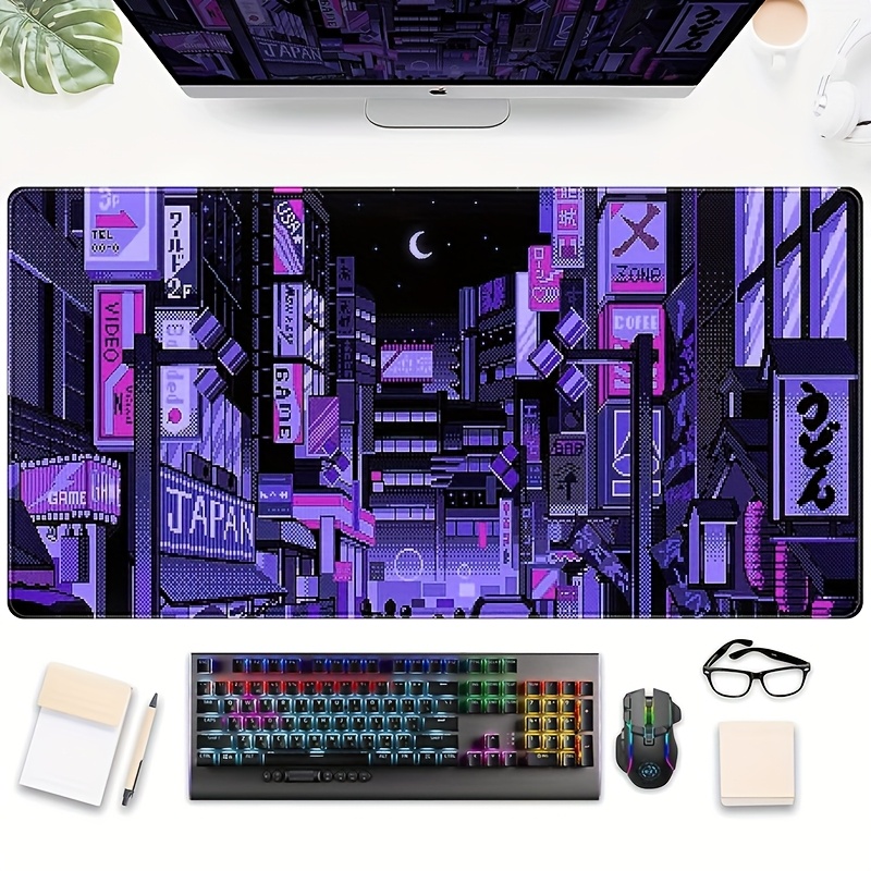 XXL Tokyo Street Desk Mat,Vibr - Retro Gaming Tokyo のレビューと価格