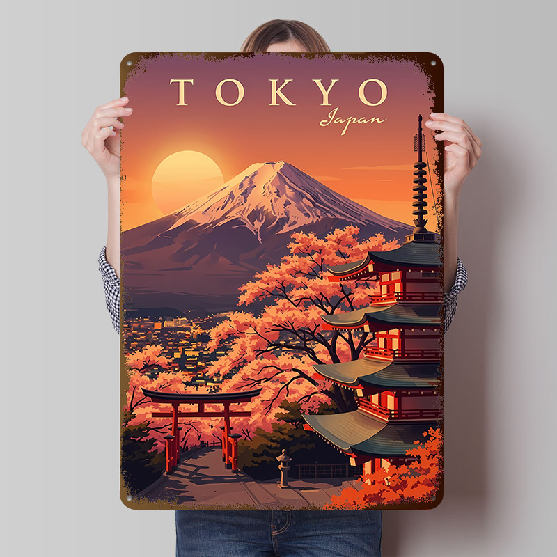 Tokyo Japan Vintage Travel Met - Retro Gaming Tokyo のレビューと価格