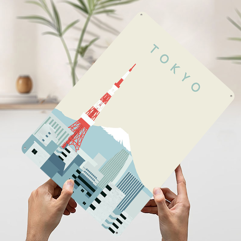 Tokyo Poster Retro 3D Printed  - Retro Gaming Tokyo のレビューと価格