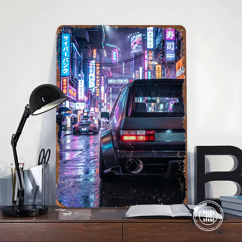 Cyberpunk Neo-Tokyo Car Mk1 Cl - Retro Gaming Tokyo のレビューと価格
