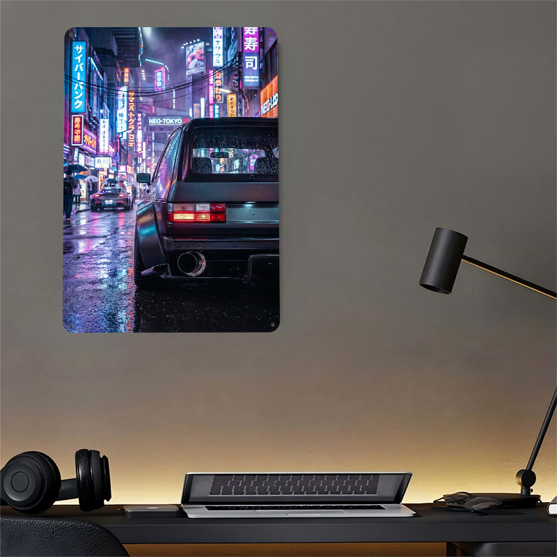 Cyberpunk Neo-Tokyo Car Mk1 Cl - Retro Gaming Tokyo のレビューと価格