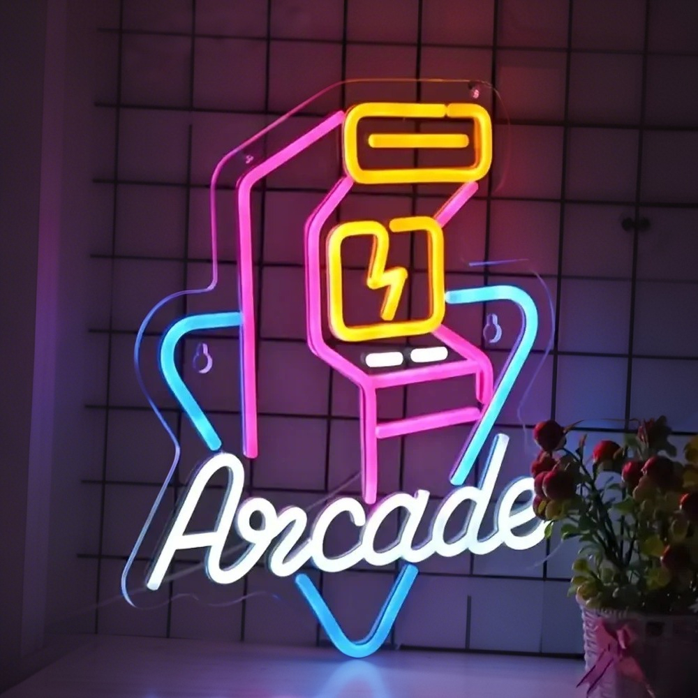 Retro Pixel Neon Sign LED | US - Retro Gaming Years のレビューと価格