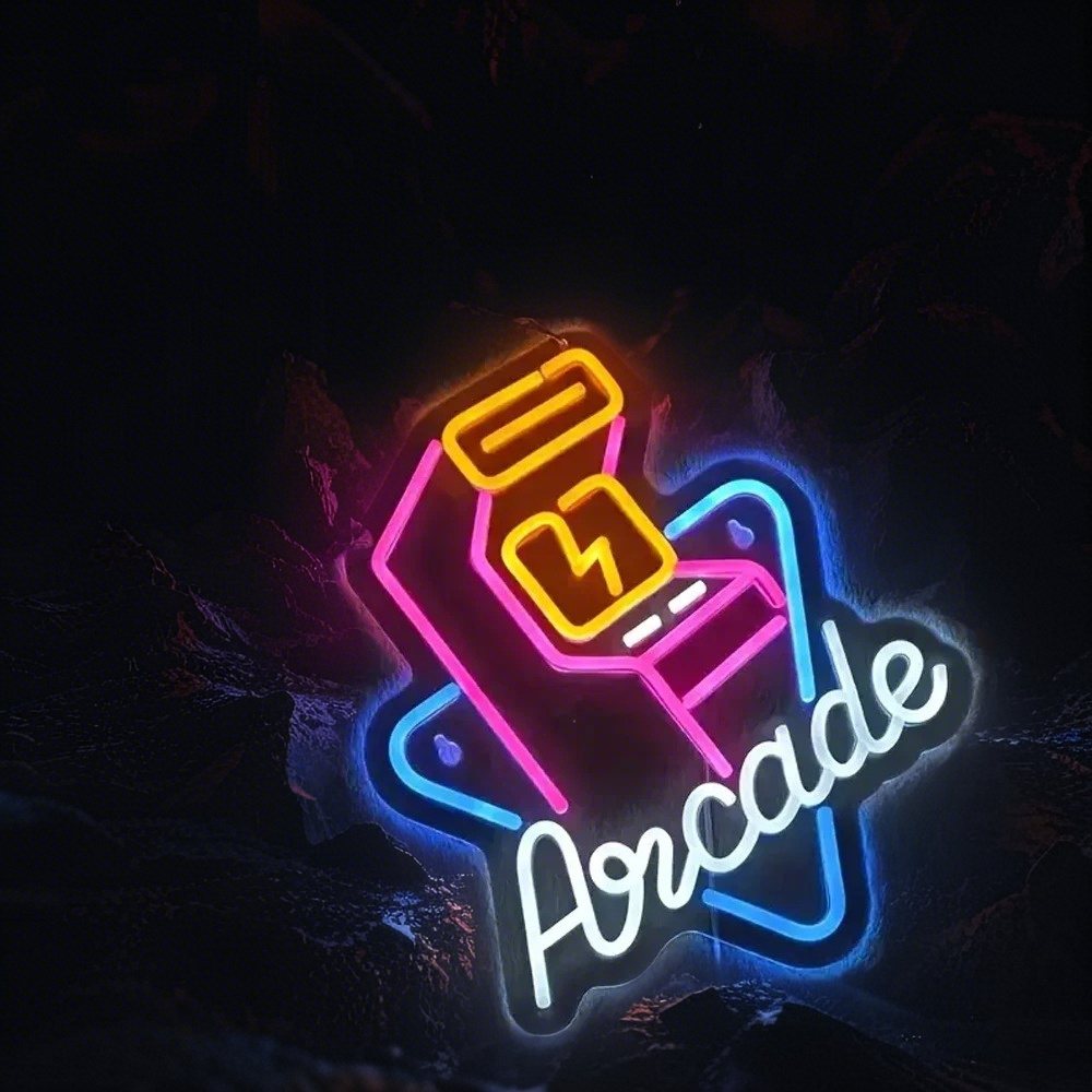 Retro Pixel Neon Sign LED | US - Retro Gaming Years のレビューと価格