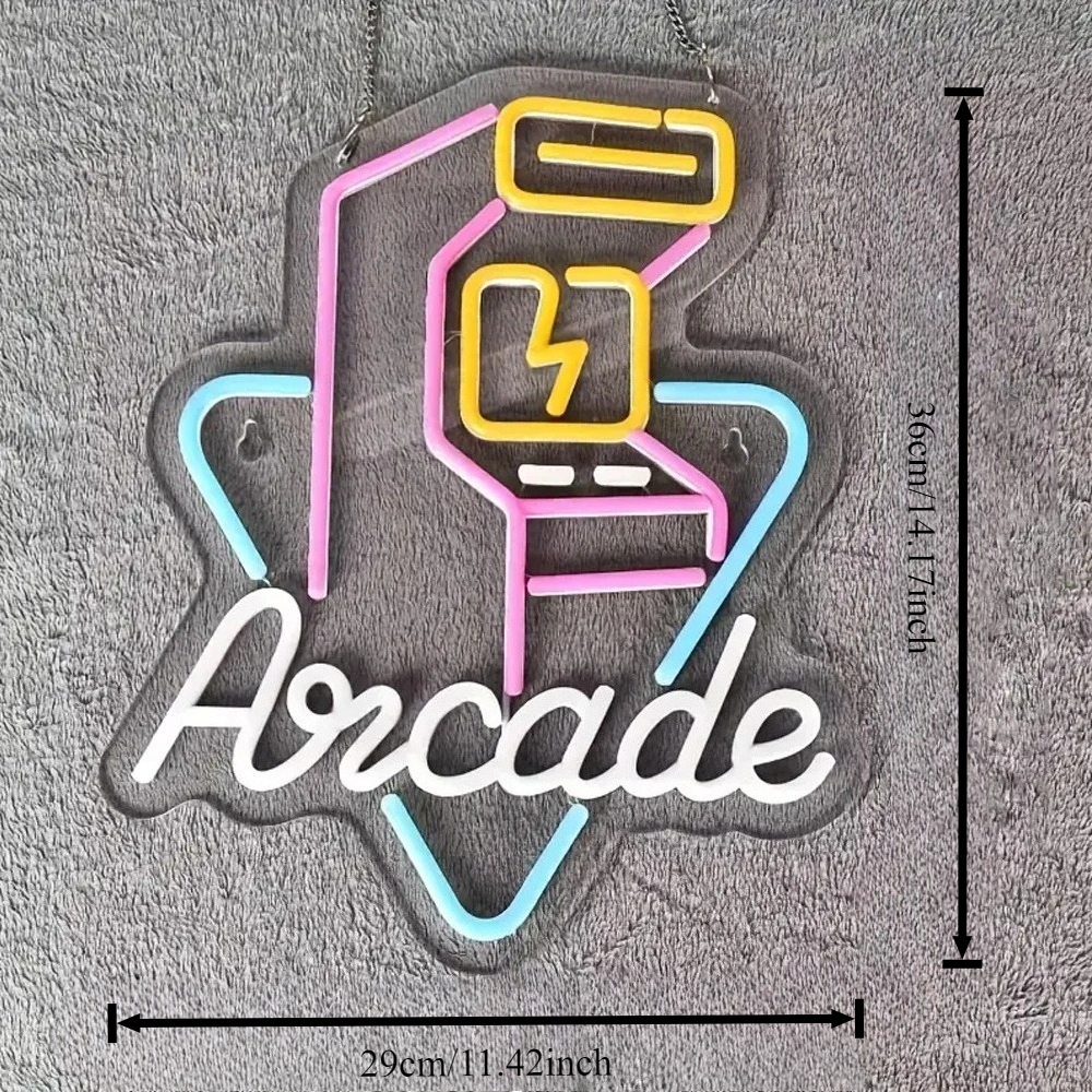 Retro Pixel Neon Sign LED | US - Retro Gaming Years のレビューと価格