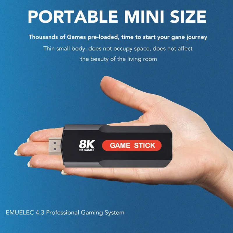 X2 Game Stick HD 4K 8K 3D Cons - Retro Gaming Os のレビューと価格