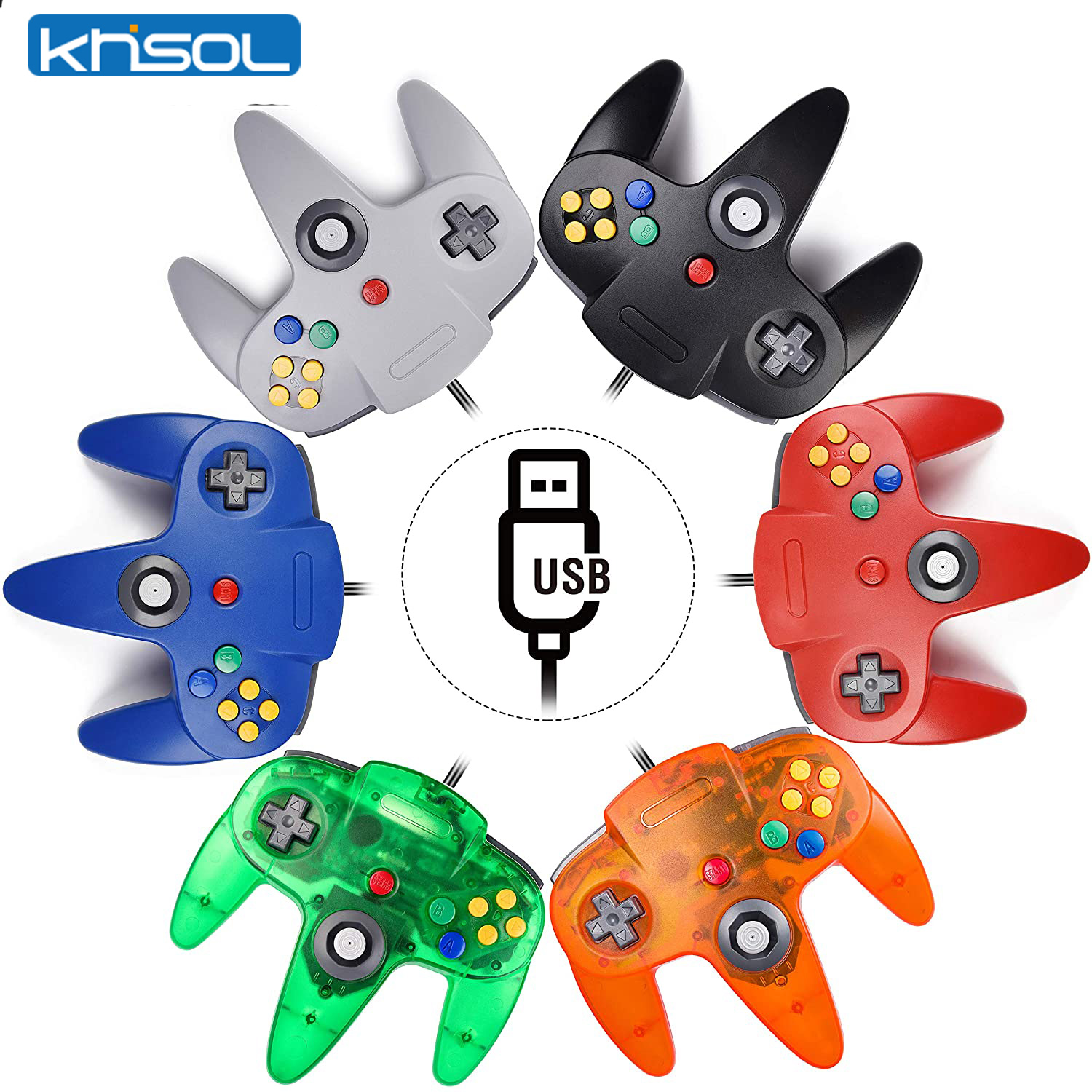 N64 Controller Classic USB Wir - Retro Gaming Os のレビューと価格