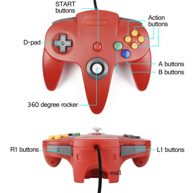 N64 Controller Classic USB Wir - Retro Gaming Os のレビューと価格