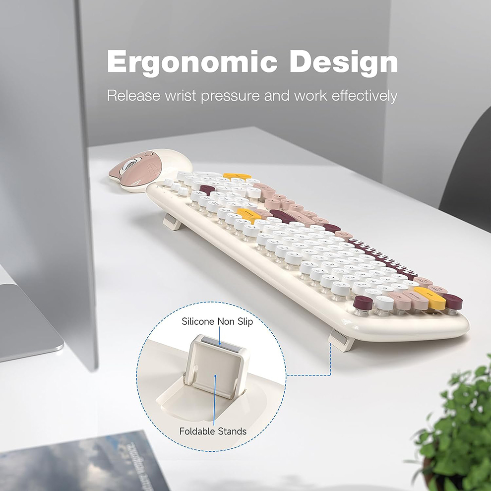 MOFII Wireless Keyboard and Mo - Retro Gaming Kc のレビューと価格