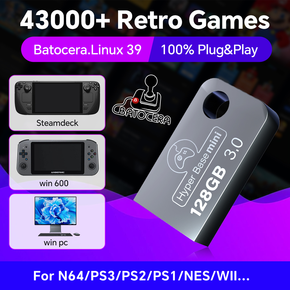 Batocera 128G USB Flash Drive  - Retro Gaming Os のレビューと価格