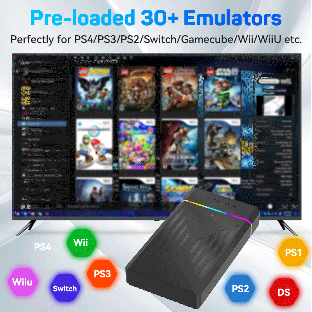 3TB Portable Gaming HDD Launch - Retro Gaming Os のレビューと価格