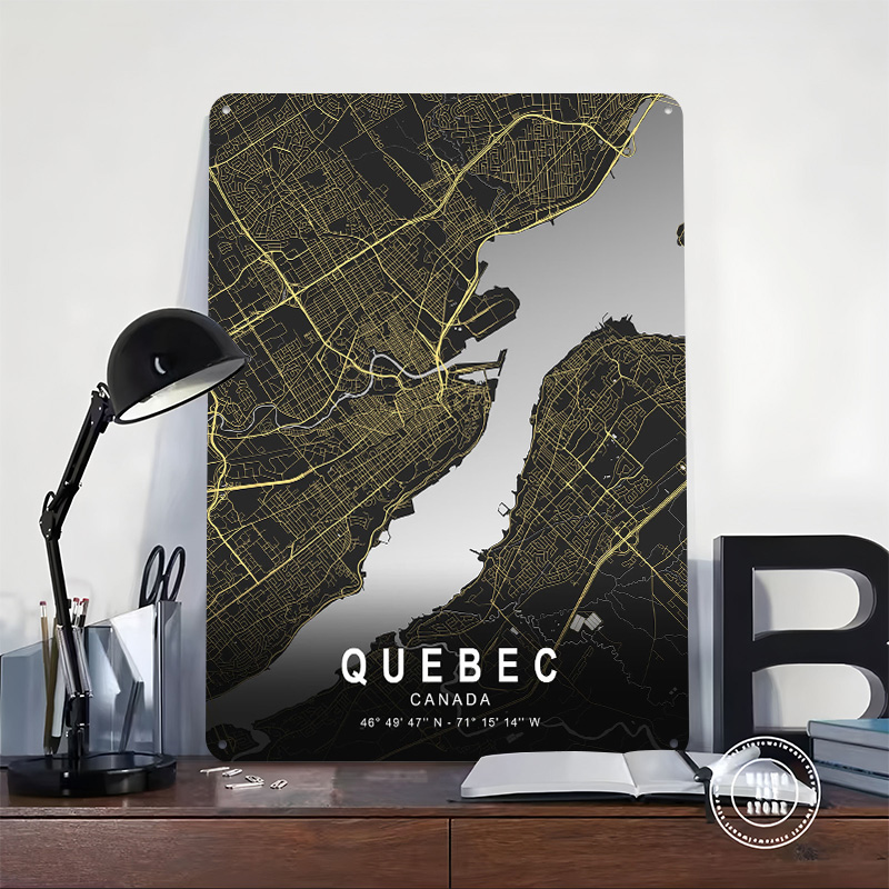Quebec Silver City Map Printed - Retro Gaming Quebec のレビューと価格