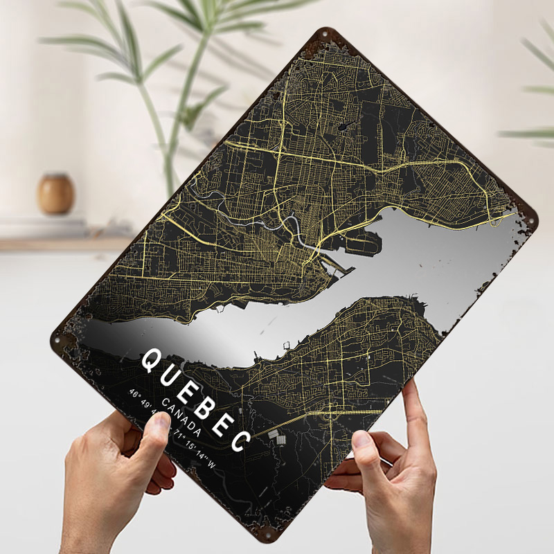 Quebec Silver City Map Printed - Retro Gaming Quebec のレビューと価格
