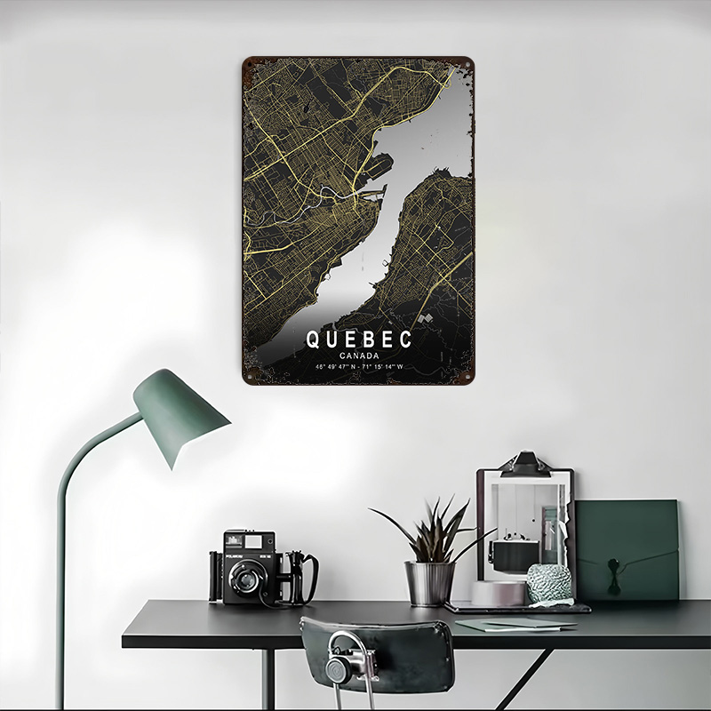 Quebec Silver City Map Printed - Retro Gaming Quebec のレビューと価格